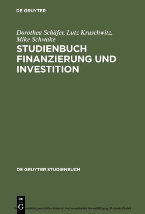 Studienbuch Finanzierung und Investition