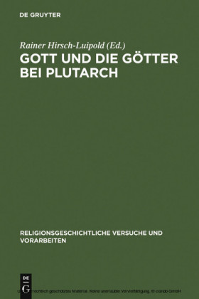 Gott und die Götter bei Plutarch