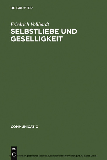 Selbstliebe und Geselligkeit main product photo