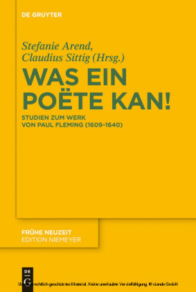Was ein Poëte kan!