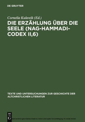 Die Erzählung über die Seele (Nag-Hammadi-Codex II,6)