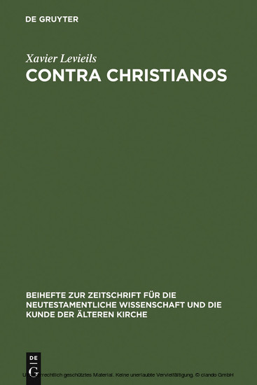 Contra Christianos main product photo