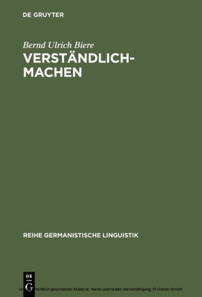 Verständlich-machen
