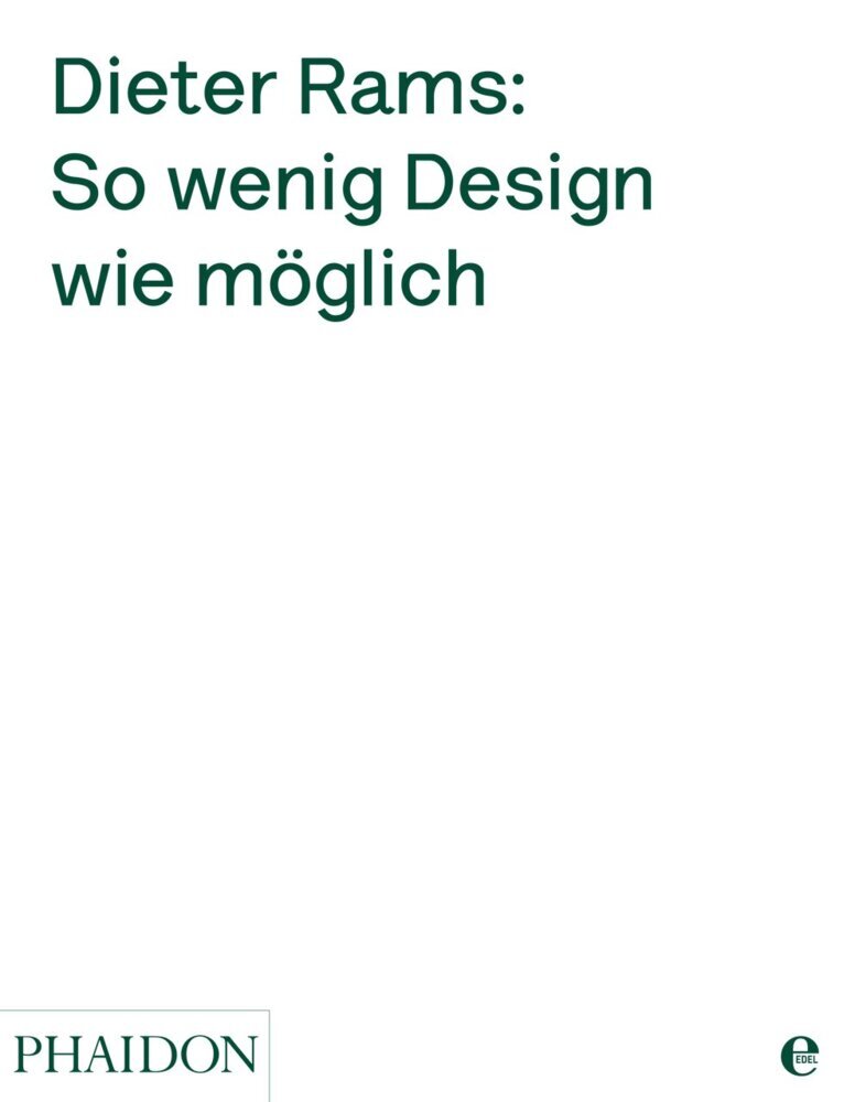 Dieter Rams: So wenig Design wie möglich main product photo