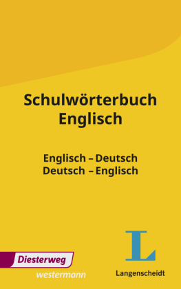 Schulwörterbuch Englisch