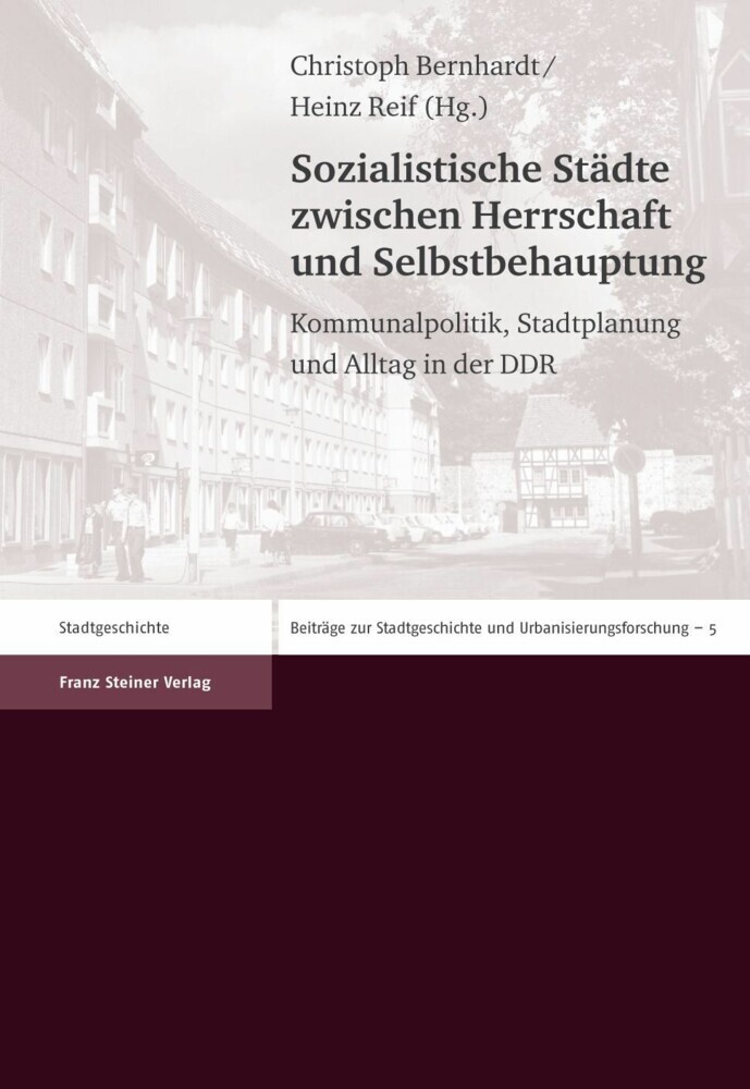 Sozialistische Städte zwischen Herrschaft und Selbstbehauptung main product photo
