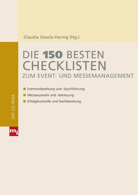 Die 150 besten Checklisten zum Event- und Messemanagement main product photo
