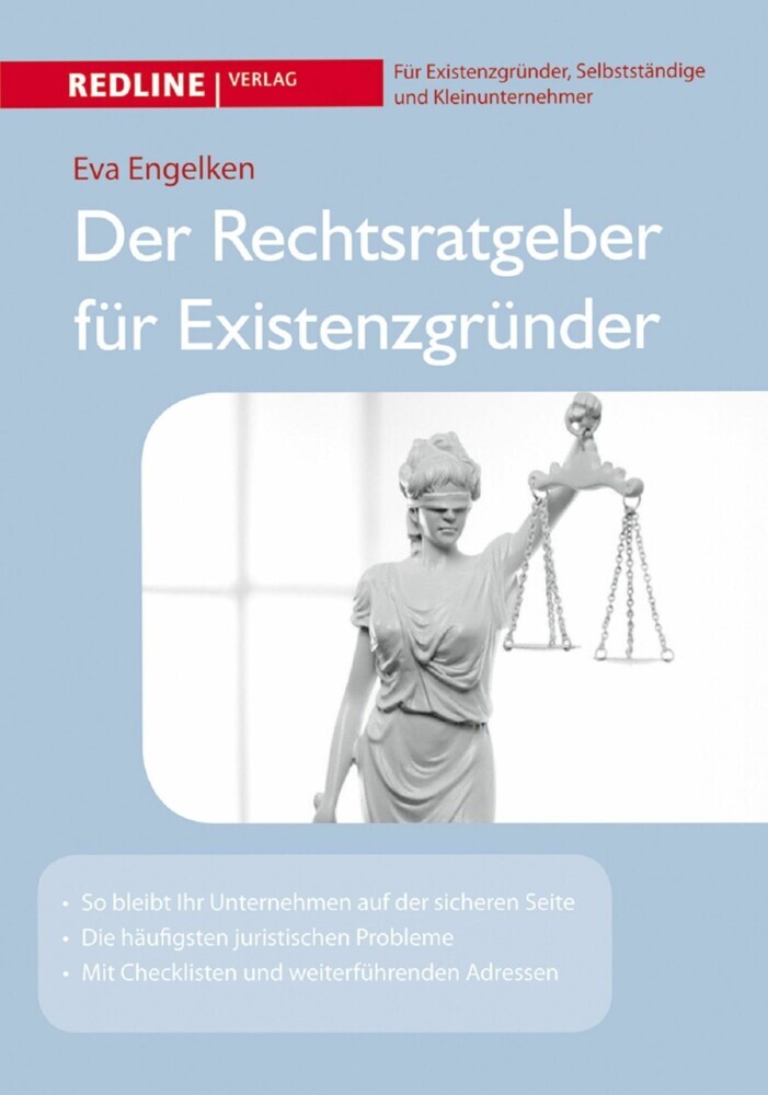 Der Rechtsratgeber für Existenzgründer main product photo