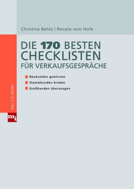 Die 170 besten Checklisten für Verkaufsgespräche main product photo