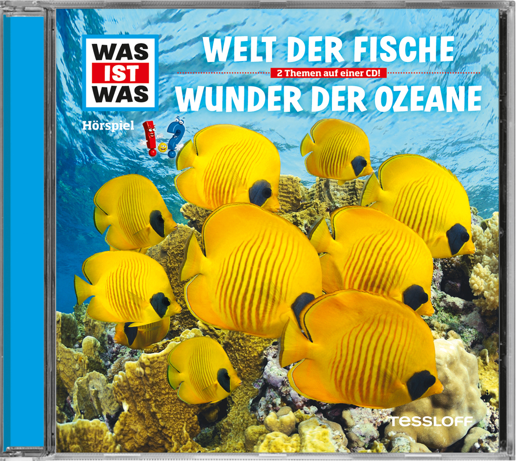 WAS IST WAS Hörspiel: Fische / Meereskunde, 1 Audio-CD, Audio-CD main product photo