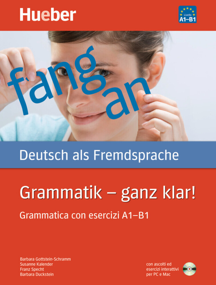 Grammatik - ganz klar!,Grammatica con esercizi A1-B1 m. CD-ROM main product photo