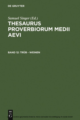 trüb - weinen