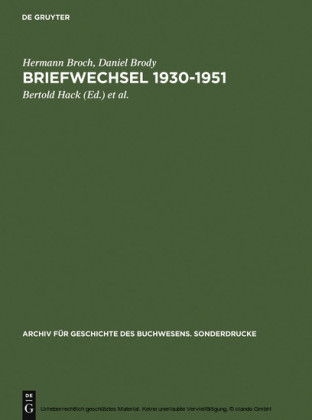 Briefwechsel 1930-1951