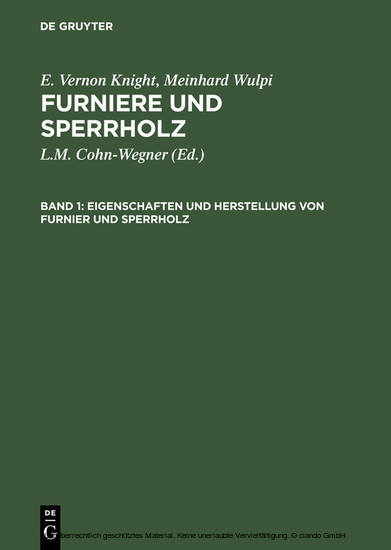 Eigenschaften und Herstellung von Furnier und Sperrholz main product photo