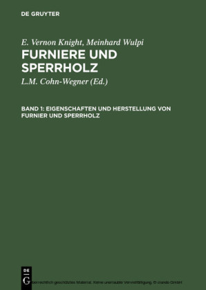 Eigenschaften und Herstellung von Furnier und Sperrholz