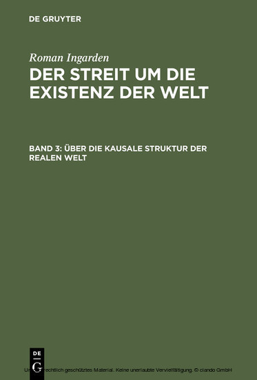 Über die kausale Struktur der realen Welt main product photo