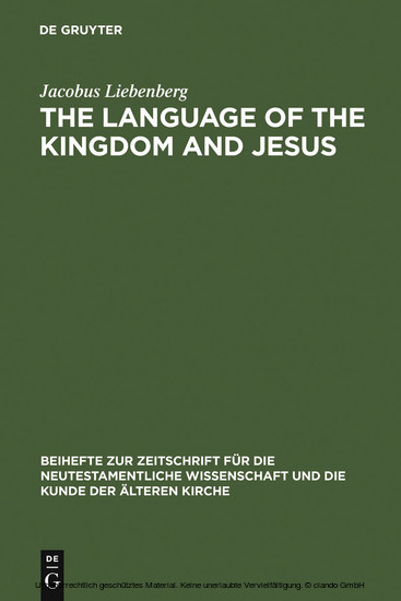 The Language of the Kingdom and Jesus main product photo