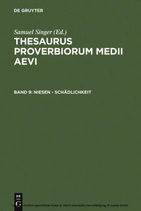 niesen - Schädlichkeit