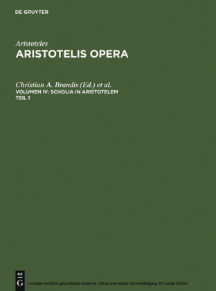 Scholia in Aristotelem
