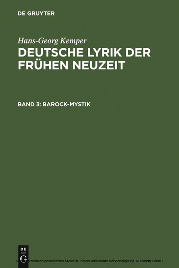 Barock-Mystik main product photo