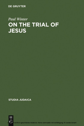 On the Trial of Jesus