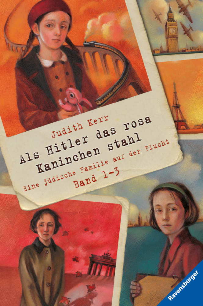 Rosa Kaninchen-Trilogie, Band 1-3 - Als Hitler das rosa Kaninchen stahl main product photo