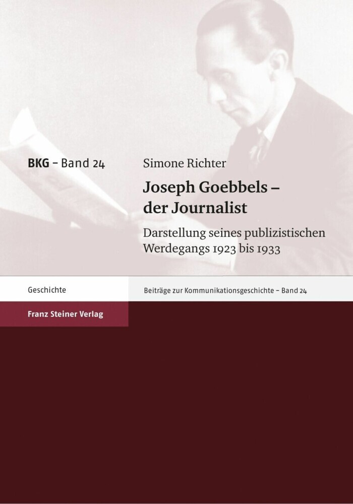 Joseph Goebbels - der Journalist main product photo