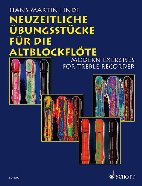 Neuzeitliche Übungsstücke für die Altblockflöte main product photo