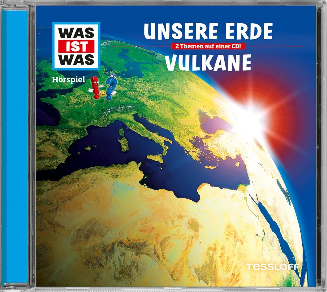 WAS IST WAS Hörspiel: Unsere Erde / Vulkane, Audio-CD main product photo