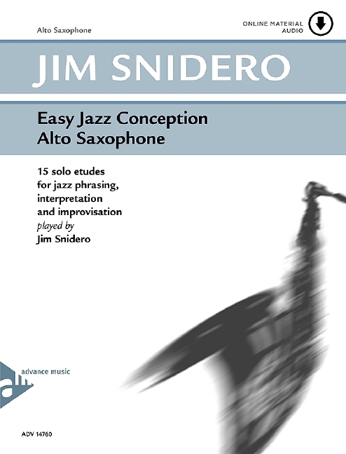 Easy Jazz Conception, Alto Sax, w. Audio-CD main product photo