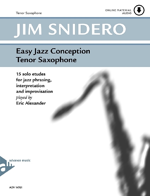 Easy Jazz Conception Tenor & Soprano Sax, w. Audio-CD main product photo