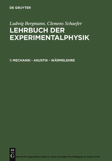Mechanik - Akustik - Wärmelehre main product photo