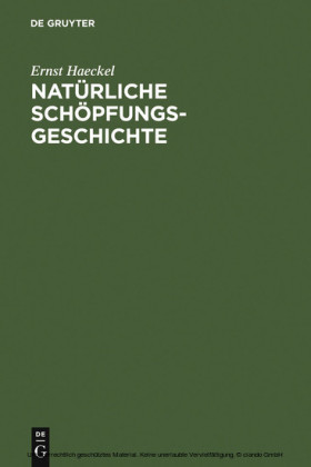 Natürliche Schöpfungsgeschichte