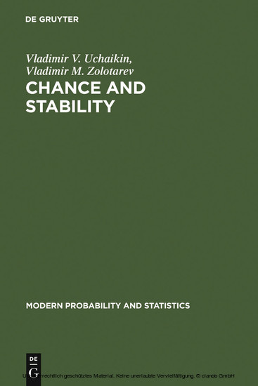 Chance and Stability main product photo