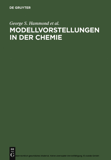Modellvorstellungen in der Chemie main product photo
