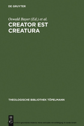 Creator est Creatura
