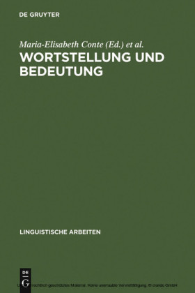 Wortstellung und Bedeutung