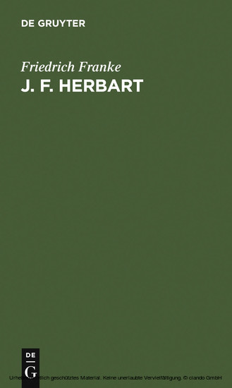 J. F. Herbart main product photo