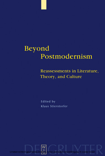 Beyond Postmodernism main product photo