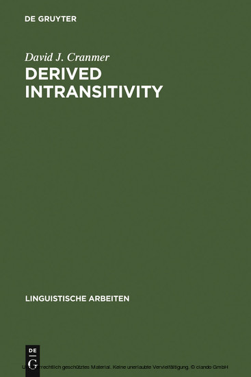 Derived Intransitivity main product photo