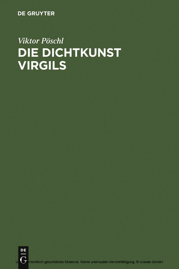 Die Dichtkunst Virgils main product photo