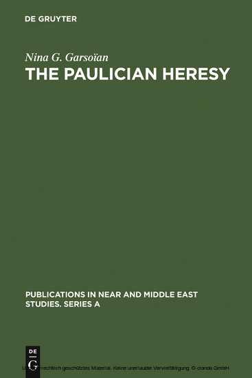 The Paulician heresy main product photo