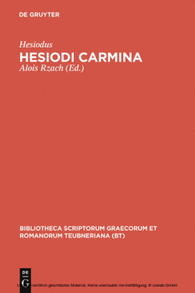 Hesiodi carmina