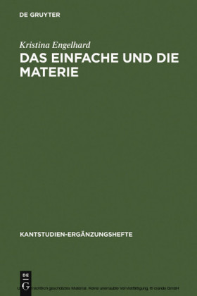 Das Einfache und die Materie