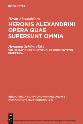 Rationes dimetiendi et commentatio dioptrica