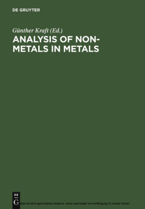 Analysis of Non-Metals in Metals