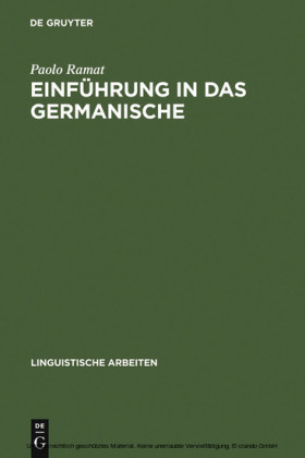 Einführung in das Germanische