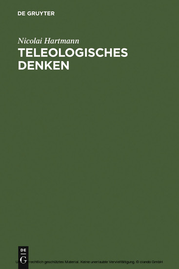 Teleologisches Denken main product photo
