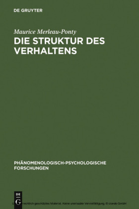 Die Struktur des Verhaltens