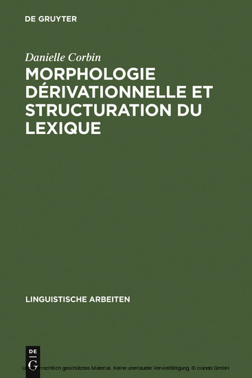 Morphologie dérivationnelle et structuration du lexique main product photo